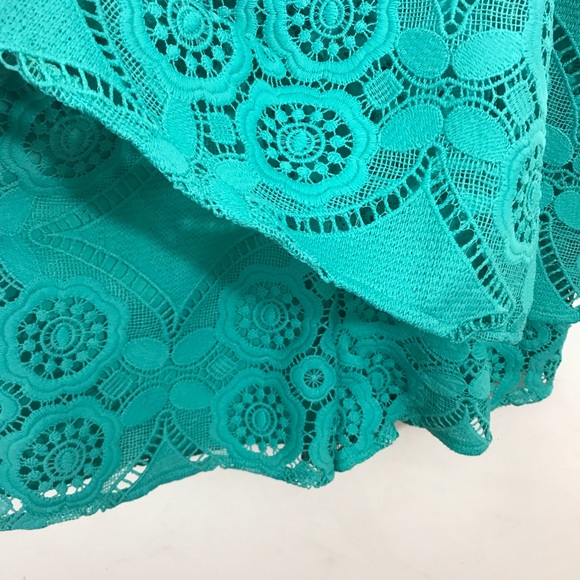 NWOT Judith March Crochet High Neck Romper - Picture 4 of 5